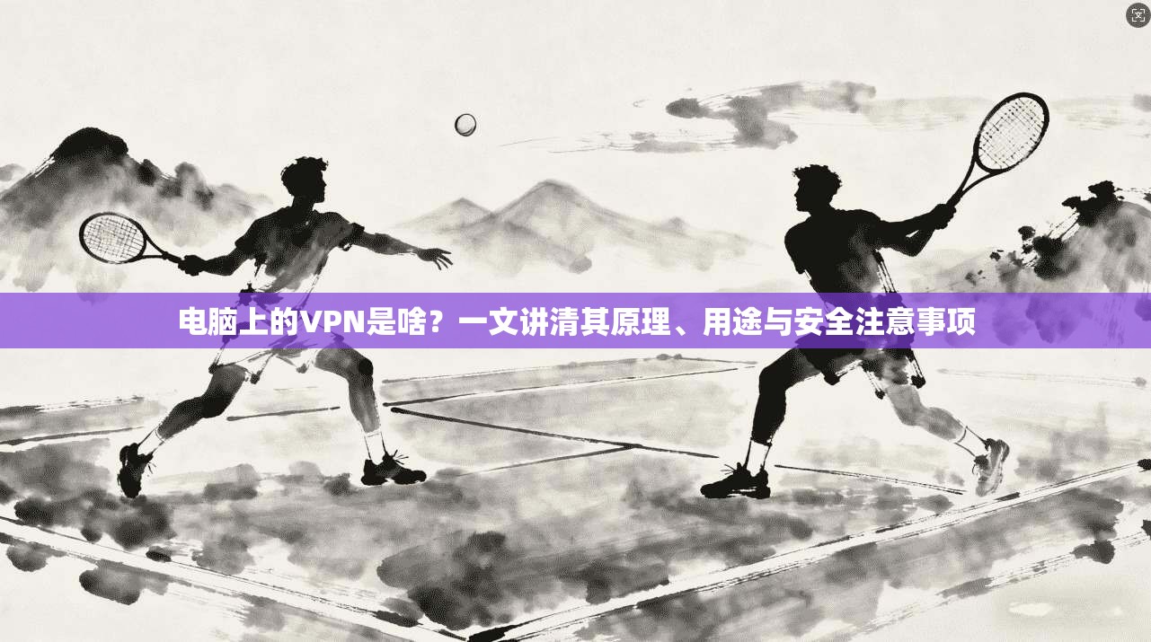 电脑上的VPN是啥？一文讲清其原理、用途与安全注意事项