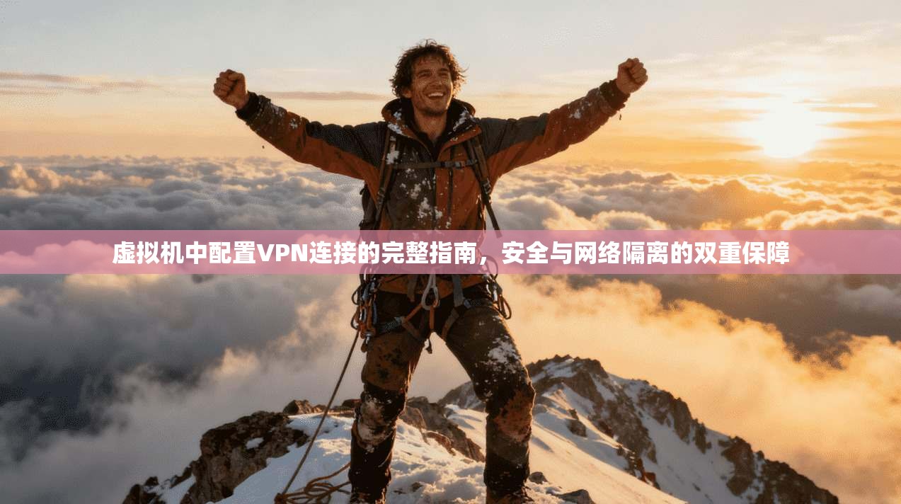 虚拟机中配置VPN连接的完整指南，安全与网络隔离的双重保障