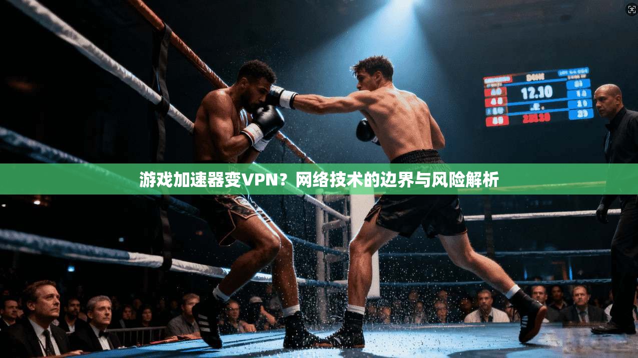 游戏加速器变VPN？网络技术的边界与风险解析