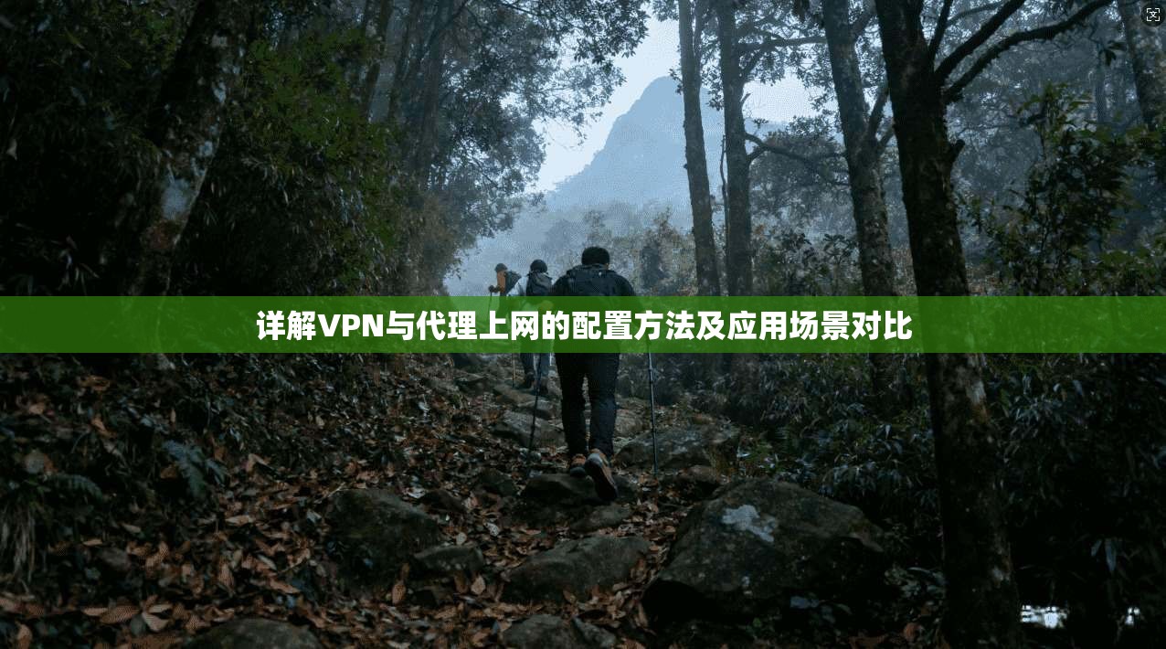 详解VPN与代理上网的配置方法及应用场景对比