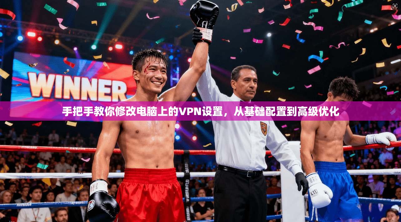手把手教你修改电脑上的VPN设置，从基础配置到高级优化