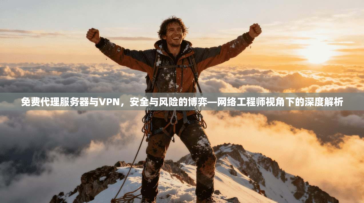 免费代理服务器与VPN，安全与风险的博弈—网络工程师视角下的深度解析