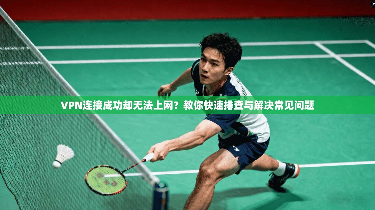 VPN连接成功却无法上网？教你快速排查与解决常见问题