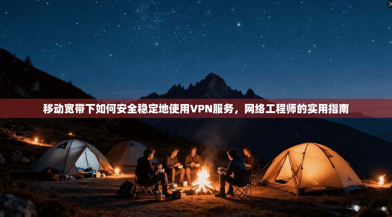 移动宽带下如何安全稳定地使用VPN服务，网络工程师的实用指南