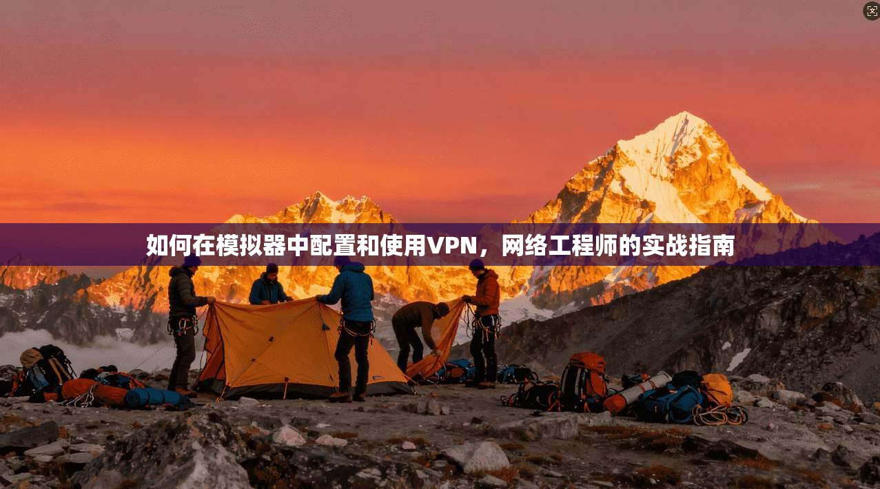 如何在模拟器中配置和使用VPN，网络工程师的实战指南