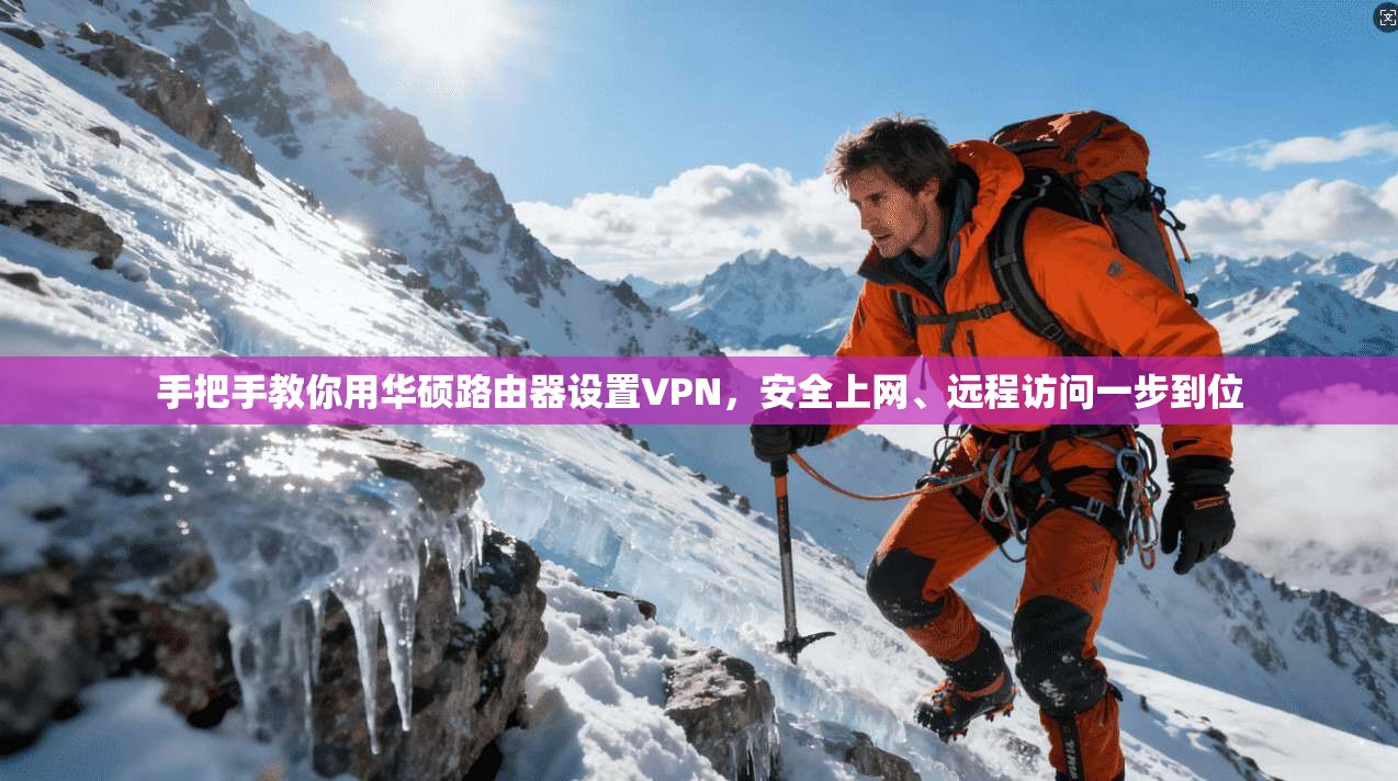 手把手教你用华硕路由器设置VPN，安全上网、远程访问一步到位