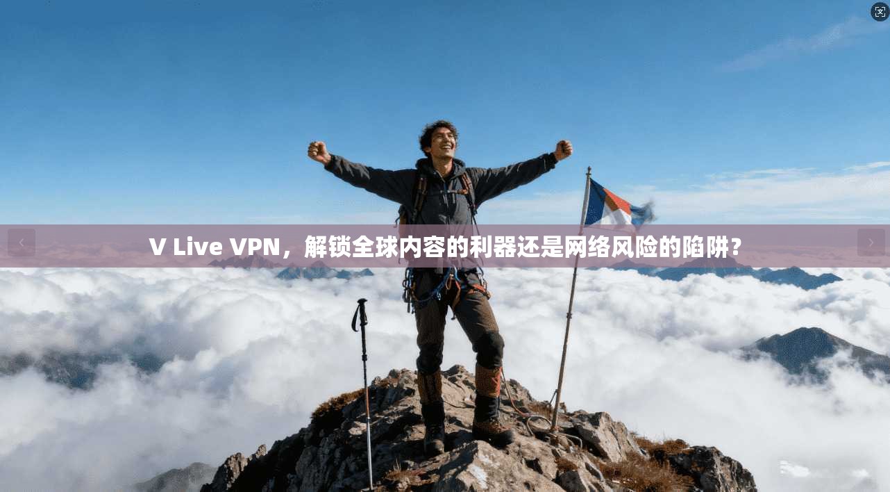 V Live VPN，解锁全球内容的利器还是网络风险的陷阱？