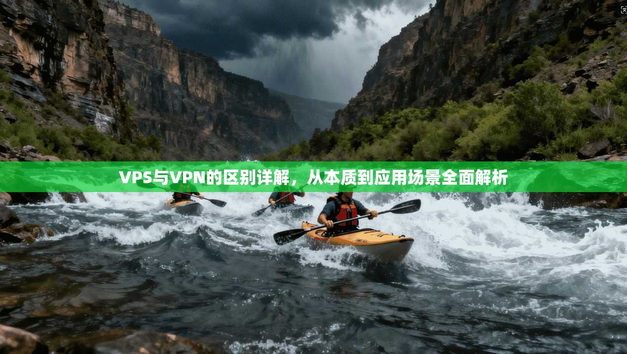 VPS与VPN的区别详解,从本质到应用场景全面解析