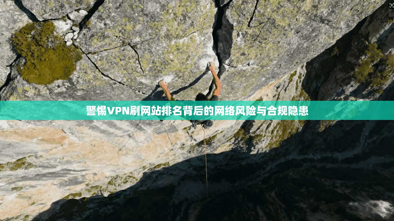 警惕VPN刷网站排名背后的网络风险与合规隐患