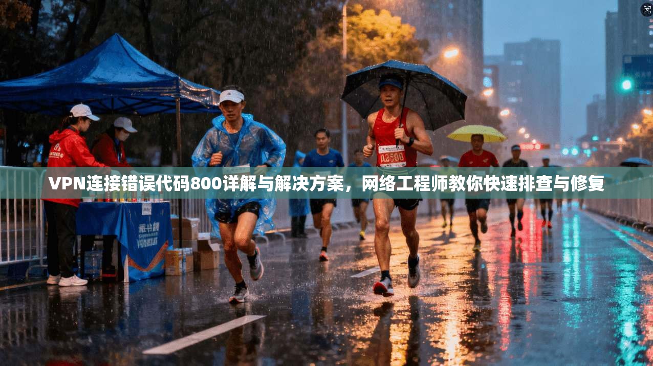 VPN连接错误代码800详解与解决方案，网络工程师教你快速排查与修复