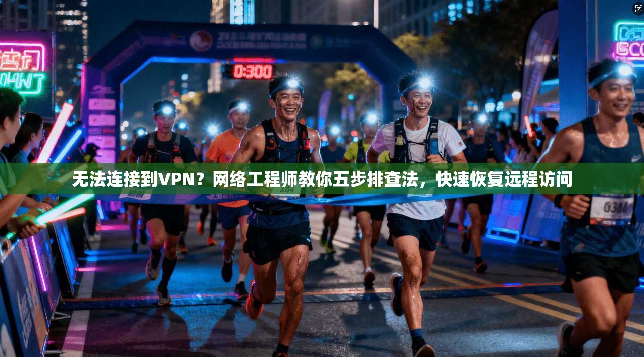 无法连接到VPN？网络工程师教你五步排查法，快速恢复远程访问