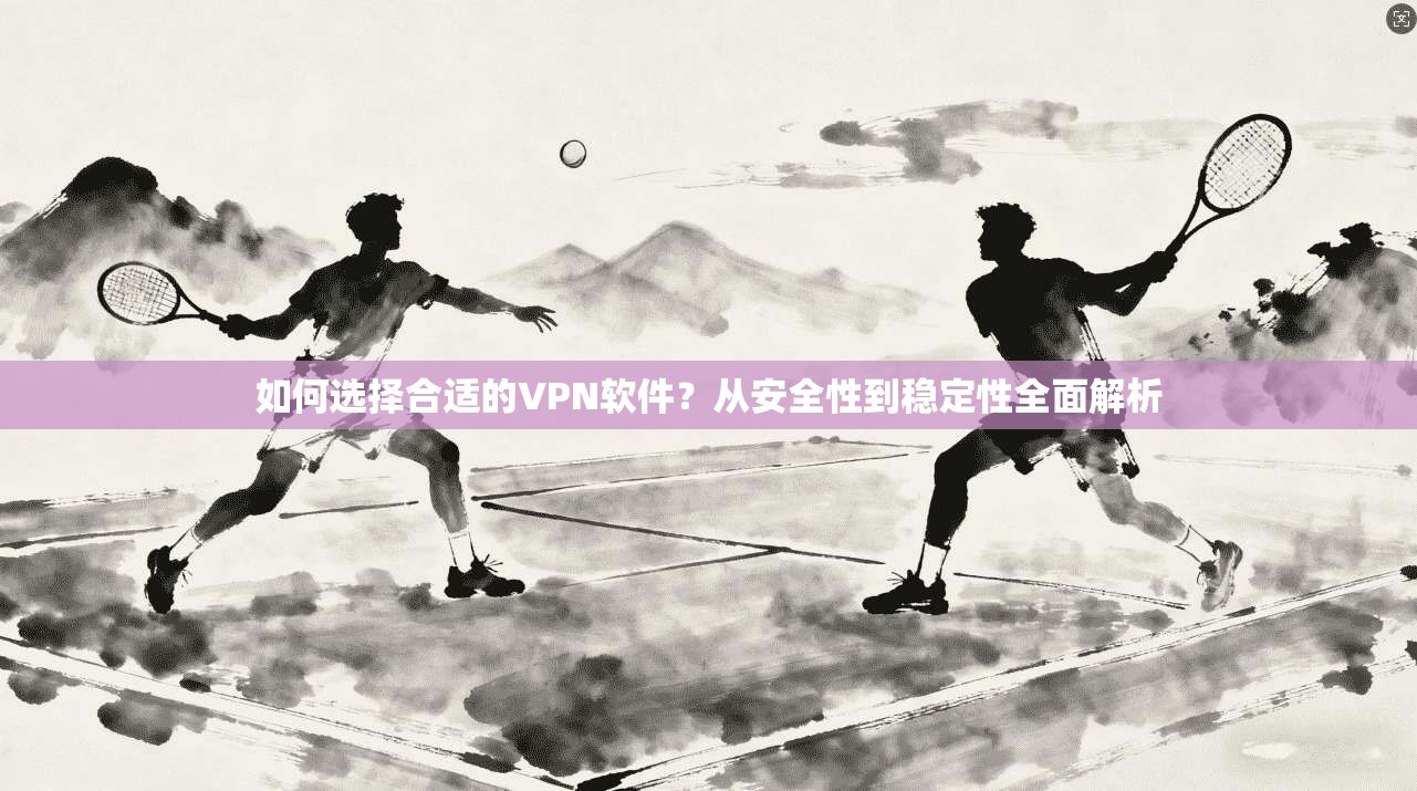 如何选择合适的VPN软件?从安全性到稳定性全面解析 如何选择合适的VPN软件?从安全性到稳定性全面解析