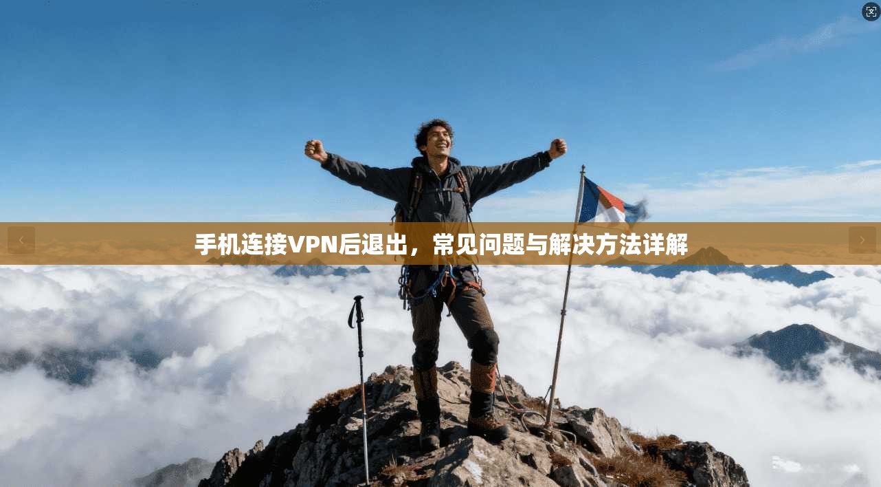 手机连接VPN后退出,常见问题与解决方法详解 手机连接VPN后退出,常见问题与解决方法详解