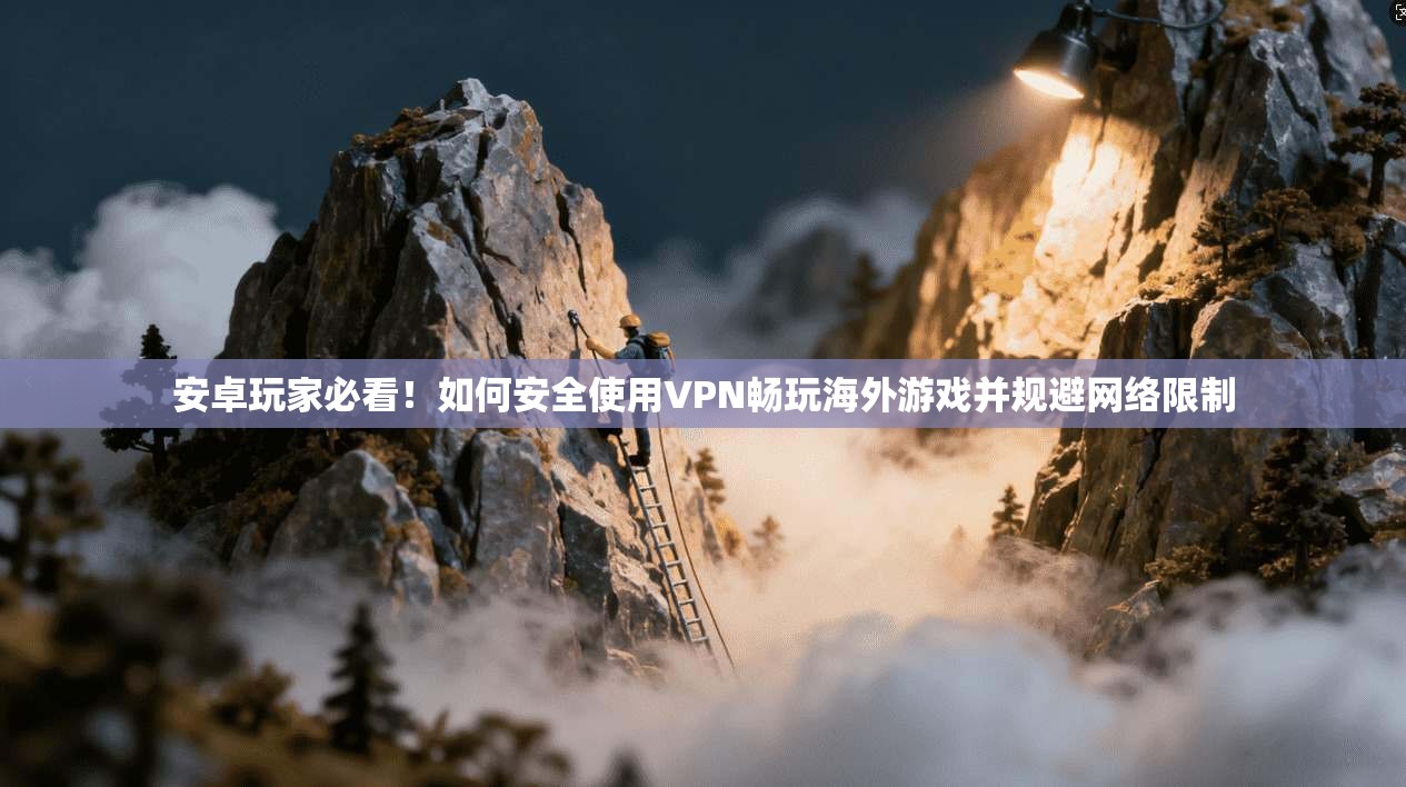 安卓玩家必看!如何安全使用VPN畅玩海外游戏并规避网络限制 安卓玩家必看!如何安全使用VPN畅玩海外游戏并规避网络限制