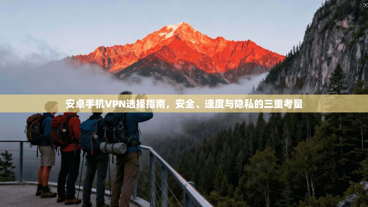 安卓手机VPN选择指南,安全、速度与隐私的三重考量 安卓手机VPN选择指南,安全、速度与隐私的三重考量