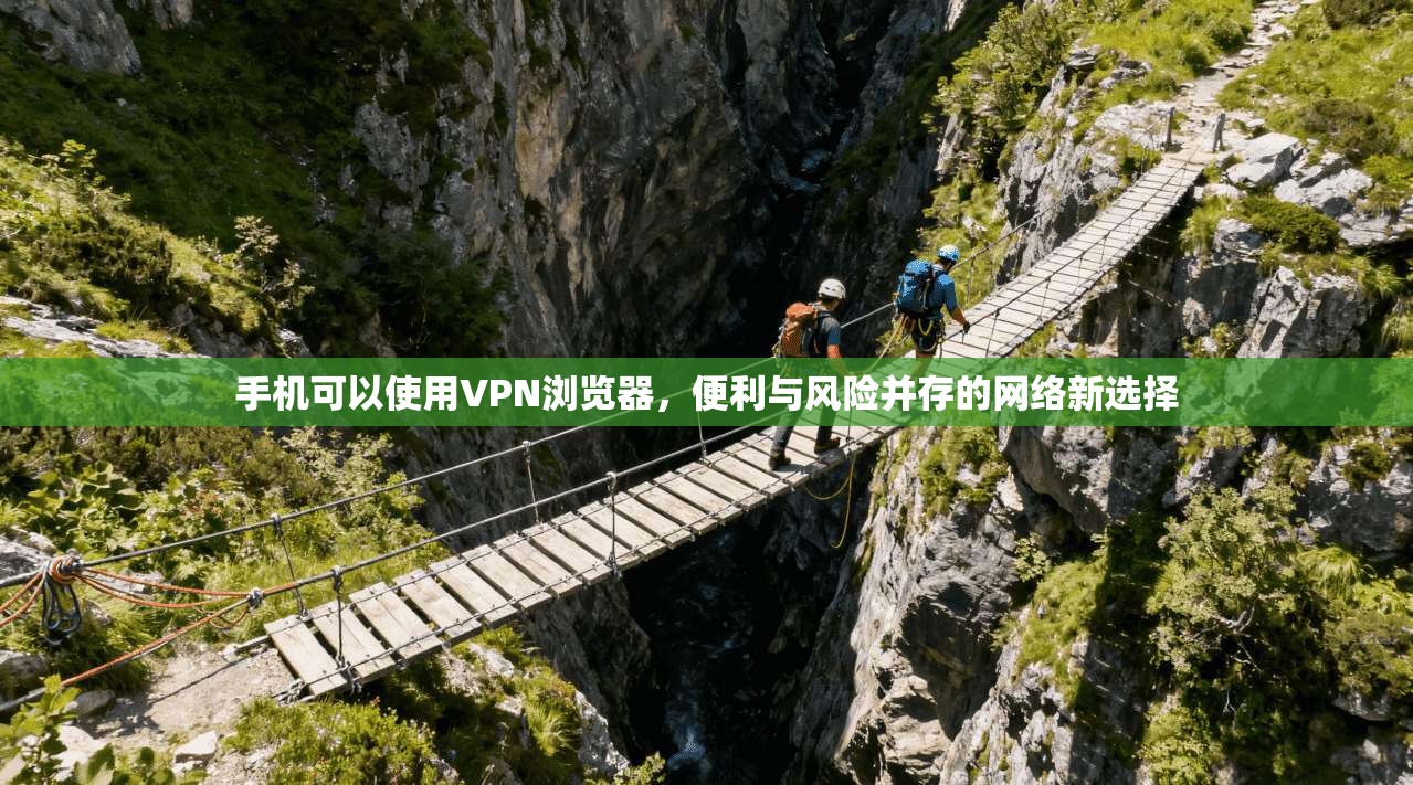 手机可以使用VPN浏览器,便利与风险并存的网络新选择 手机可以使用VPN浏览器,便利与风险并存的网络新选择