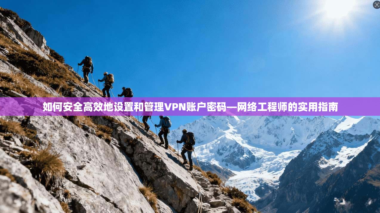 如何安全高效地设置和管理VPN账户密码—网络工程师的实用指南 如何安全高效地设置和管理VPN账户密码—网络工程师的实用指南